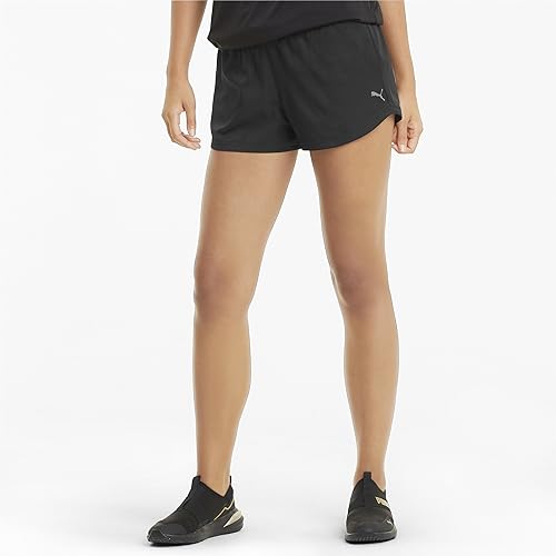 PUMA Damen Performance Woven 3` W Shorts, Puma Black, M EU – Ansicht 3