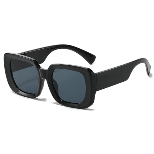 Lunettes de soleil UV400 vintage à verres punk dégradés pour look rétro unisexe