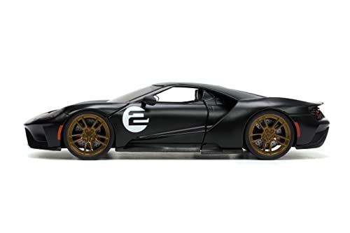 Jada Toys Big Time Muscle Auto 1:24 Ford GT 2017 Negro/Blanco miniatura 4