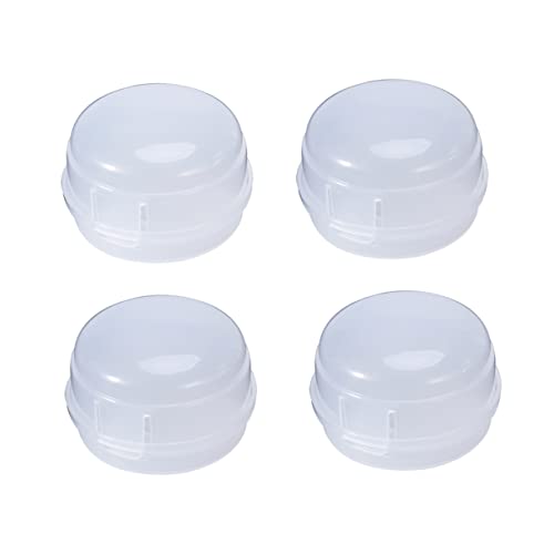 RORPOIR Plastic Gas Safety Cap Stove Knob Covers Childproof Size 12x5x3cm 4 Pack