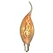 Bulbrite 413115 NOS15CFA 15-Watt Incandescent Nostalgic Flame Tip CA11, Candelabra Base, Antique (Pack of 12)