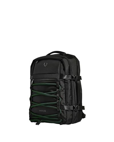 ANTLER - Discovery Backpack, 28L Rucksack with Laptop Pocket, Suitcase Sleeve, Water-Resistant, Durable Carry-On Travel, Work, Gym Bag for Men & Women - Green ANTLER - Discovery Backpack, 28L Rucksack with Laptop Pocket, Suitcase Sleeve, Water-Resistant, Durable Carry-On Travel, Work, Gym Bag for Men & Women - Green