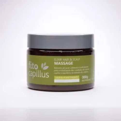 Fito Capillus Herbal Elixir Hair & Scalp Massage 300 g revitalização da fibra capilar ação antioxidante e calmante do couro cabeludo