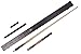 Mark Richard 3/4 Piece 57 Inches 60 Inches Handmade Snooker Cue Kit - Aluminium - Leather Case - Ash Shaft (T2SC31)