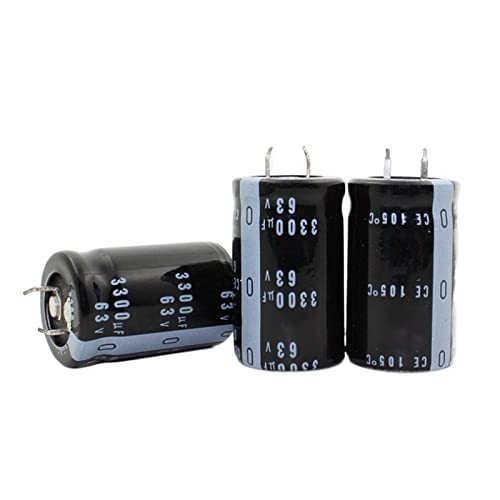 Condensateur électrolytique 3300uF 63V composant électronique radial 22x40mm x5