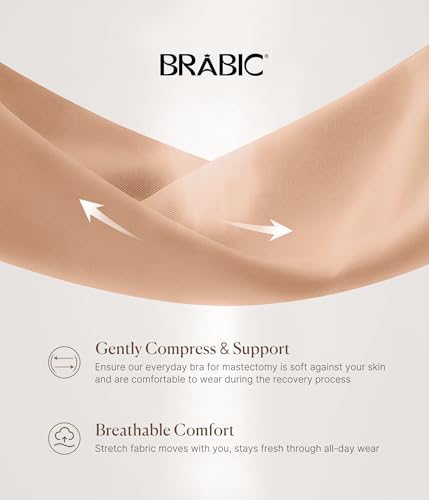Image of BRABIC Zip Front Closure Everyday Bras for Women Post Sugery Compression