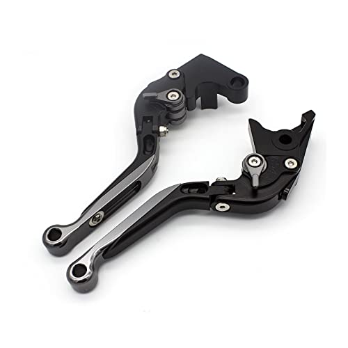 Levier de frein d'embrayage CNC extensible pour Z900 gris