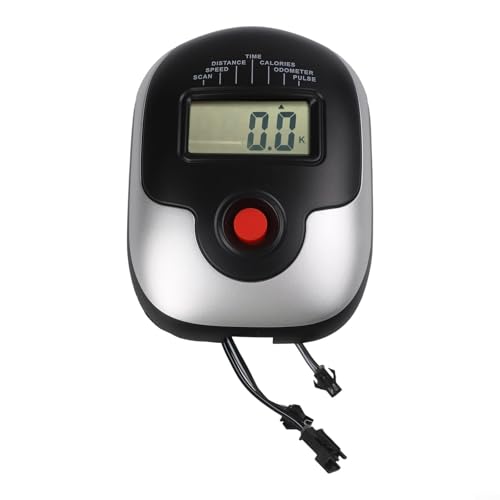 Innovativer digitaler Tachometer für Heimtrainer mit benutzerfreundlichen Steuerungen, um Sie über wichtige Fitnessdaten wie Herzfrequenz und Dauer auf dem Laufenden zu halten