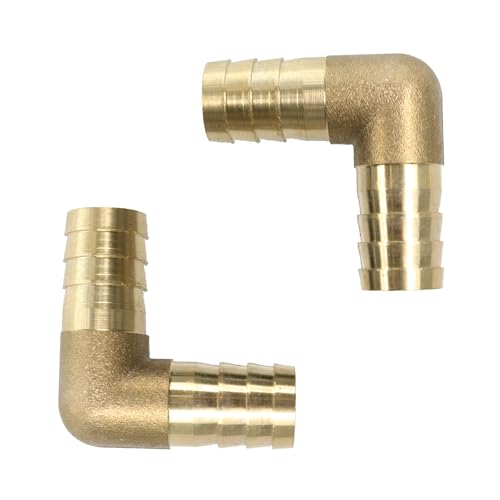 Septe 90 Degree L Right Hose Elbow Copper double plug pagoda elbow,double plug pagoda elbow?2PCS? 5/8