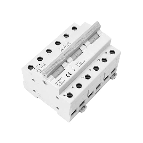Disjoncteur 3P GYHO8 inverseur de source manuel pour double alimentation 40A à 125A