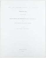 Memòries de missions de recerca. Volum XIII (Obra del Cançoner Popular de Catalunya) 8484155633 Book Cover