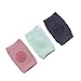 Baby-genouts, nourrissons rampants anti-glissement Protection du genou anti-slip Toddler Unisexe Design Chaussettes de genou réglable (3 paires), jouets de bricolage
