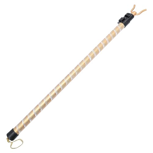 Cabilock Telescopic Clothesline Pole Alloy Rod Outdoor Washing Line Prop Adjustable for Household Clothes Drying Pole 2 in 1 Retractable Rod