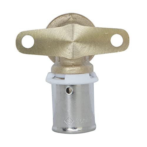 Somatherm 3318-16-15 Serving Elbow with Mounting Base 16 1/2 Grey, Gray, PER diameter 16 - Femelle 15/21 (1/2'') - Image 4