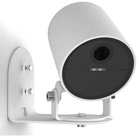 Teccle Metal Wall Mount for SimpliSafe Outdoor Camera, Anti-Drop, 360 Degree Adjustment Swivel Mount Bracket (Camera Not Included) (1 Pack) Cover