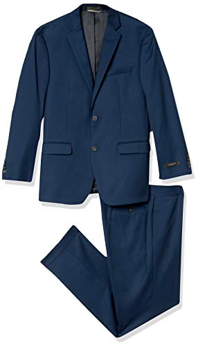 Andrew Marc Men's Slim Fit Ready to Wear Suit, Blue, 42 Short