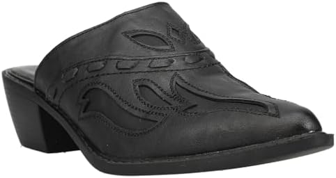 ROPER Womens Beth Mules Dress Casual Casual Low Heel 1-2" - Black - Size 9 M | Image 1