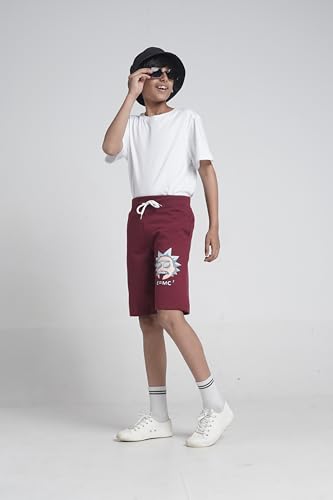 Image of T2F Boys Cotton Printed Shorts with Two Side Pockets (Pack of 3)