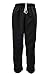 Natural Uniforms Heavy Duty Classic Baggy Chef Pants Kitchen Work Uniform (5X-Large, Black)