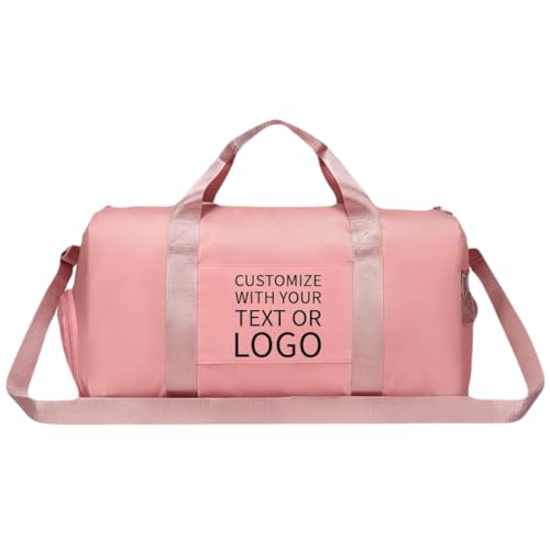 Personalized duffel bag large size, travel duffel bag women, custom design duffel bags, duffel bag girls, duffel zip bag, duffel sports bag. Pink