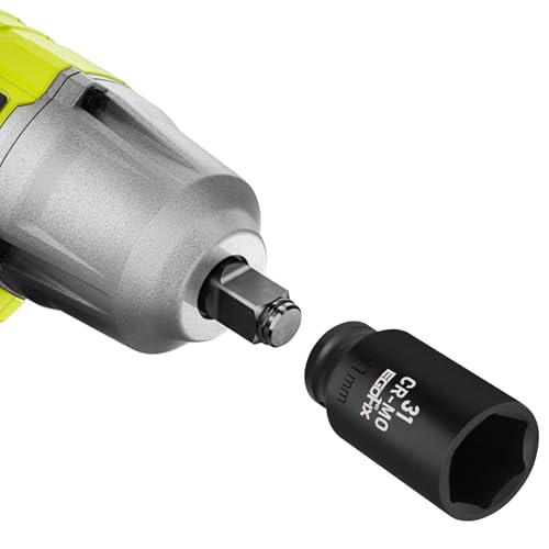 Image of 31mm Socket 1 /2 inch Drive Deep Impact Metric Socket,CR-MO 6 Point for Easy Removal of Axle Nut