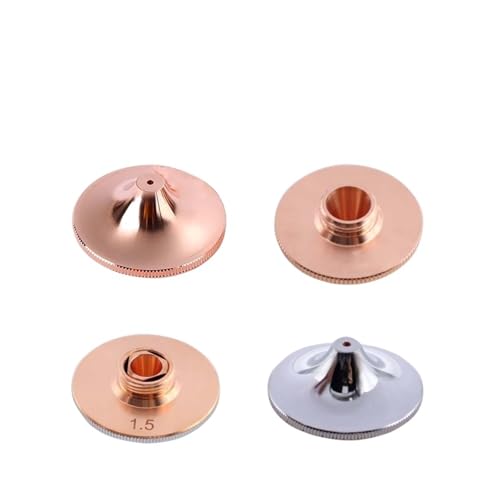 10pcs/lot Single/Double Layers Dia.28mm H15 Caliber 1.0-4.0 Laser Nozzle for HSG WSX Fiber Laser CuttingHead(4.0mm,Double Layer)