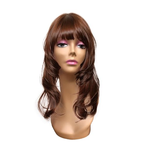 Cabeza de maniquí duradera de 48 cm para exhibición impecable 8