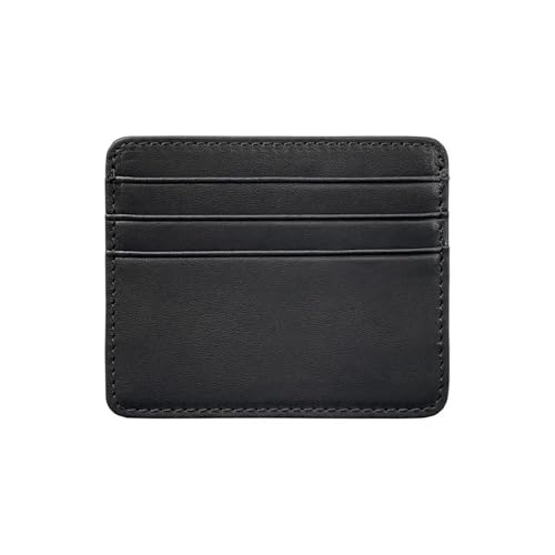 Porte-crédit en cuir de vache authentique cadeau élégant