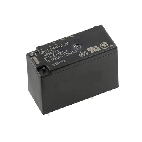 Relais JW1FSN DC12V 5 broches pour stopper les pannes de tableau 250VAC