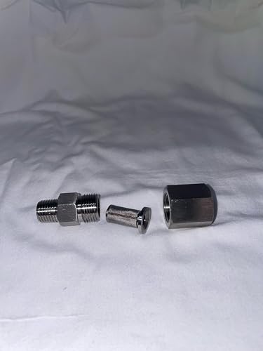 1/4 NPT Inline Filter Solution Line Carpet Cleaning (304 Stainless Steel)