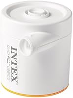 Vista 5 de INTEX 66616E QuickFill USB Air Pump: Inflatates and Deflates Pool Floats and Airbeds - Includes 2 Interrconnecting Nozzles - Lightweight and
