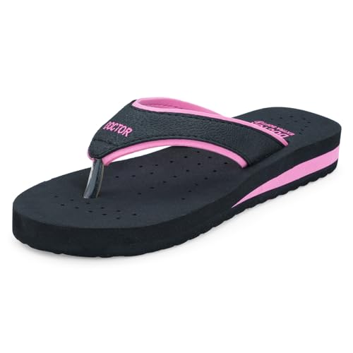 Image of DOCTOR EXTRA SOFT Care Diabetic Orthopedic Pregnancy Flat Super Comfort Dr Flipflops and House Slippers For Women's and Girl's