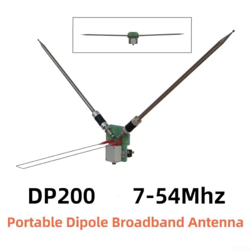 Antena dipolo DP200 portátil para solucionar la falta de espacio en HF 4