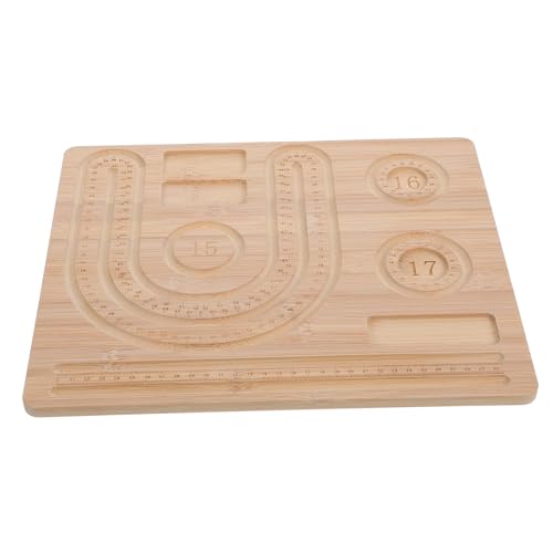 Tapis de perles pour la fabrication de bijoux bracelets et planche en bois