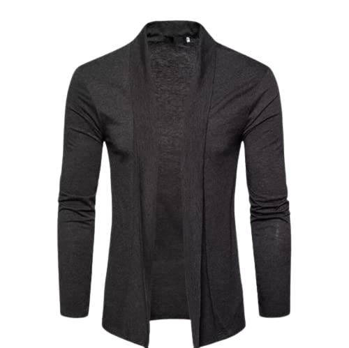 Image of TRIKSH International || Premium Men's Cotton Open Shrug | Full Sleeve Cotton Open Long Cardigan for Men | Best for Casual Wear,Plain Shrug