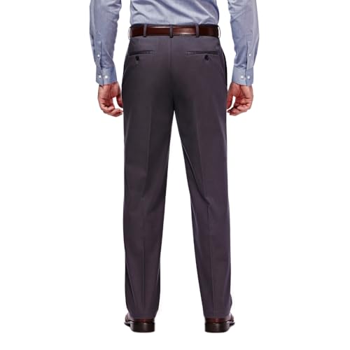 Image of Haggar Men's Classic Fit Premium No Iron Khaki Pant