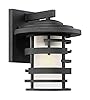 Nuvo Lighting 60/6402 Craftsman/Mission One Light Lantern from Lansing Collection in Black Finish, 9.75 inches #2