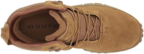 Under Armour Women's Micro G Valsetz Lthr Hiking Boot, Coyote (200)/Coyote, 12 | Image 4