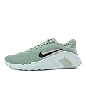Nike Women's Flex Train Training/Workout Shoes, Steam/Black-Light Silver-Barely Green, 10