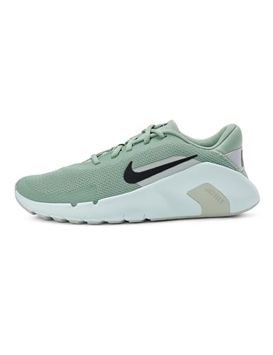 Nike Women's Flex Train Training/Workout Shoes, Steam/Black-Light Silver-Barely Green, 7