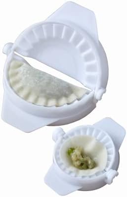 IMUSA IMU-71096W - Prensa para albóndigas y empanada, molde de plástico grande, paquete de 2 unidades - Cantidad 12