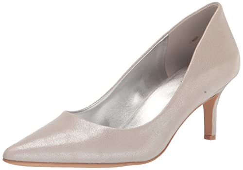 Naturalizer Womens Everly Pointed Toe Low Heel Stiletto Pump,Stone Grey Leather,6.5 #TOP21