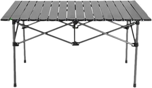 Table de camping pliante aluminium M au design épuré pour réceptions de plein air - 2