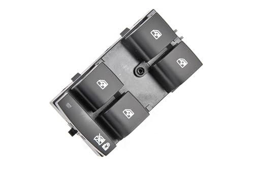GM Genuine Parts 20838852 Jet Black Front Door Window and Multi-Function Switch