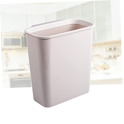 Caneca de basura colgante para cocina Happyyami 10L beige miniatura 7