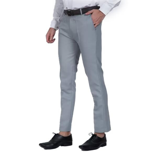 Image of SUCHEH Men's Reguler Fit Polycotton Trouser Pant's Formal Trouser Casual Trouser Pants