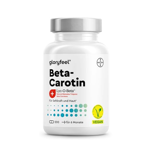 Beta-Carotin Bräunungskapseln 200 vegane Kapseln...