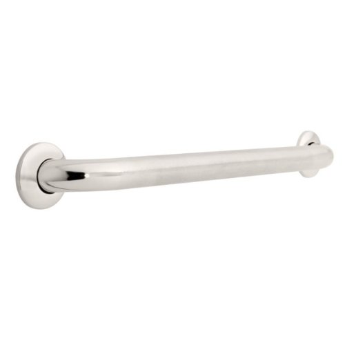 Centurion ADA Grab Bar Finish: Stainless Steel, Size: 1.5" H x 24" W