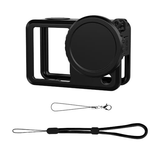 TEHAOUU YJo[&XgbvtVRیP[X DJI Osmo Action 6Ή ANVJpϏՌJo[(ubN)