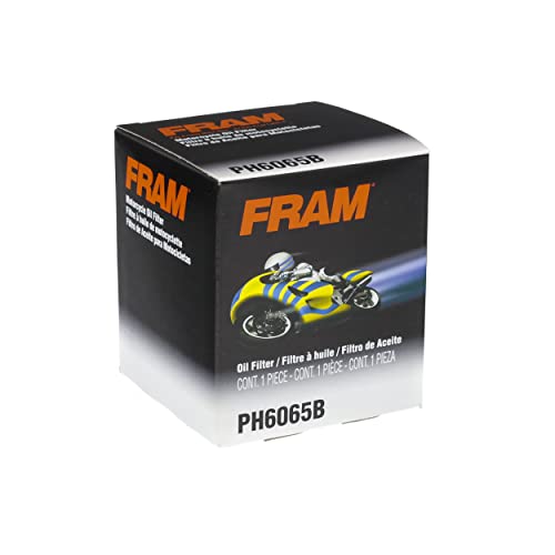 Image of FRAM Extra Guard PH6065B Replacement Oil Filter, Fits Select Harley Davidson Motorcycles (Pack of 3)